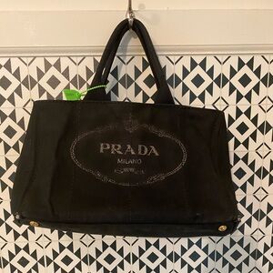 Prada canapa black